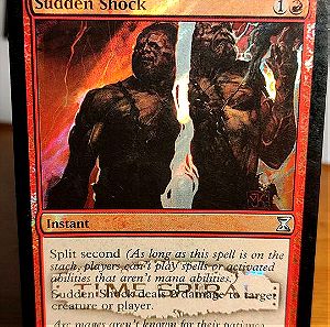 Sudden Shock. Time Spiral Release Promos. Magic the Gathering