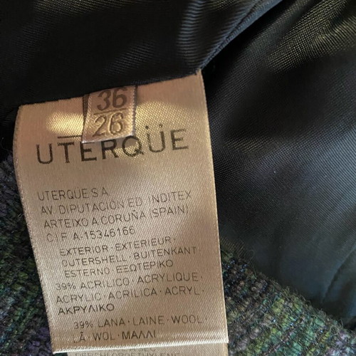 Uterque Blue Coat like new, size S