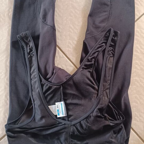 Shimano cycling bib shorts used, black size XXL