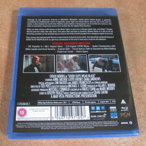 Good Guys Wear Black Blu-ray σαν καινούργιο, δράσης, θρίλερ