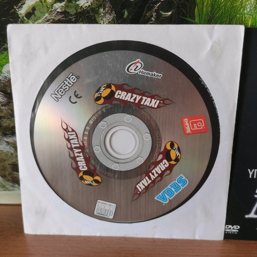 Crazy Taxi CD and National Geographic DVD The Truth in the Da Vinci Code like new