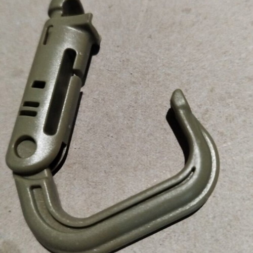 Carampiner plastic carabiner ideal for light gear attachment