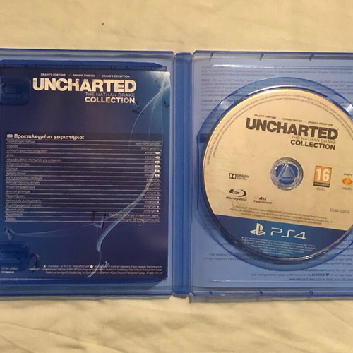 The Last Of Us Remastered PS4 game like new with EVA case for DualShock pack of 4