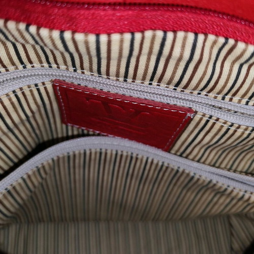 Tuscany Leather shoulder bag red like new