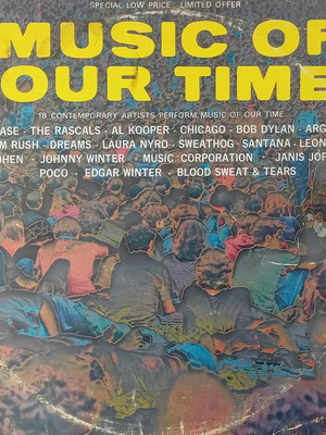Music Of Our Time винил употребяван, рок, рядък