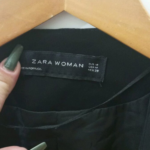 Zara women's jacket used, black, size M