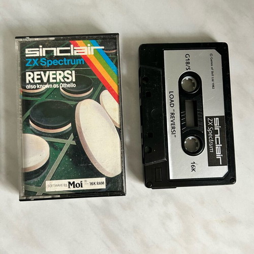 Spectrum Reversi cassette used in good condition