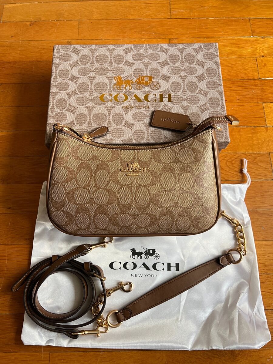 Coach shoulder bag brown like new - € 84,00 - Vendora.cy