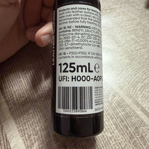 GardX Leather Guard Professional Leather Protector 125 ml new