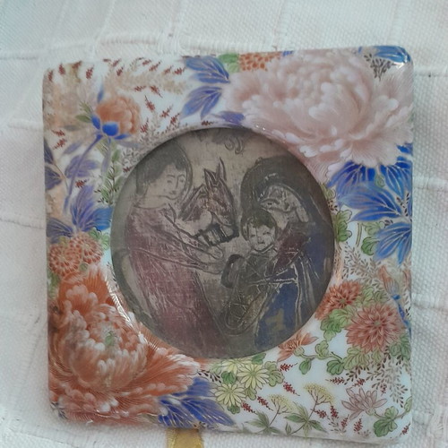 Porcelain frame Japan used