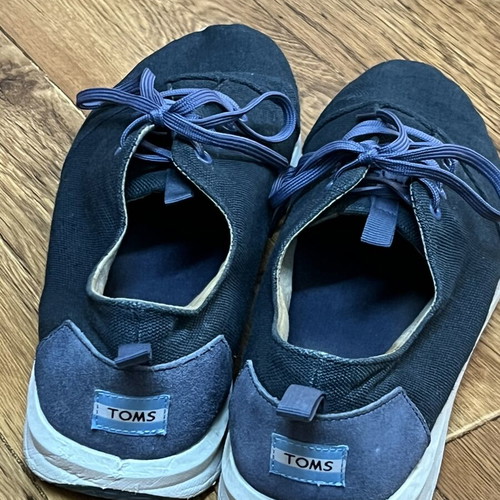 Toms sneakers Lina summer, like new, blue size 45