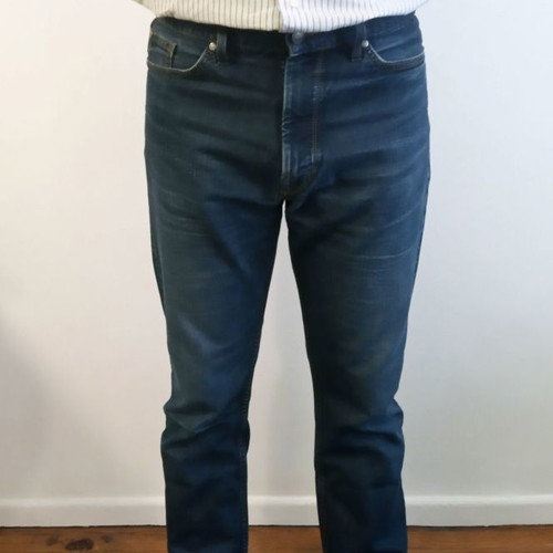 Blue Harbour Jeans tapered pants size L like new, faded blue