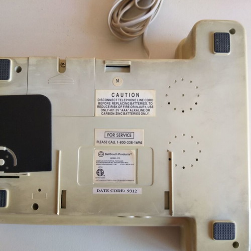 BellSouth Products Model 370 Phone used, office or home