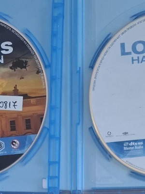 Olympus Has Fallen and London Has Fallen Blu-ray set like new with Greek subtitles