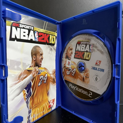 NBA 2K10 PS2 game used