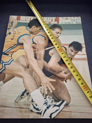 Peristeri AEK vintage sports photo used, 20x25 cm