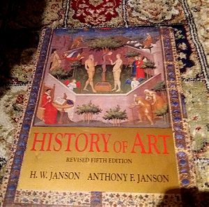 History of Art Janson, H.W. Janson, Anthony F. 1000pages.