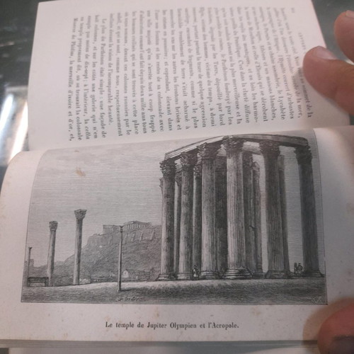Lettres du Bosphore 1879 used book with engravings