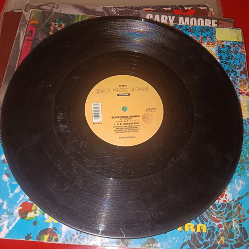 Santana Black Magic Woman 12" single remix used