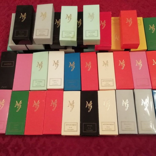 Women's Eau de parfum 50 mg, pack of 43 new perfumes