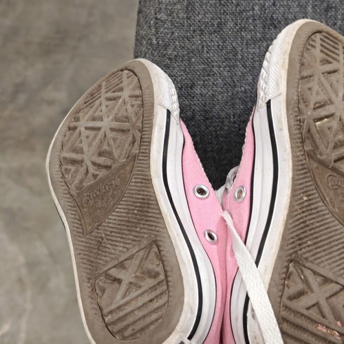 Converse boots used, size 28, pink