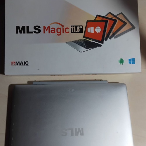 MLS Magic iQ3204 11.6 Hybrid Tablet Laptop used, Dual Boot Android Windows