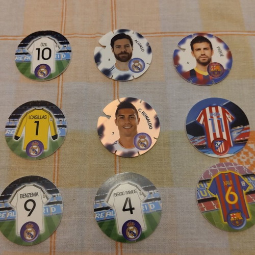 Tazos La Liga Real Madrid Barcelona Atletico Madrid 2012-2013 set new