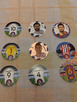 Tazos La Liga Real Madrid Barcelona Atletico Madrid 2012-2013 set new
