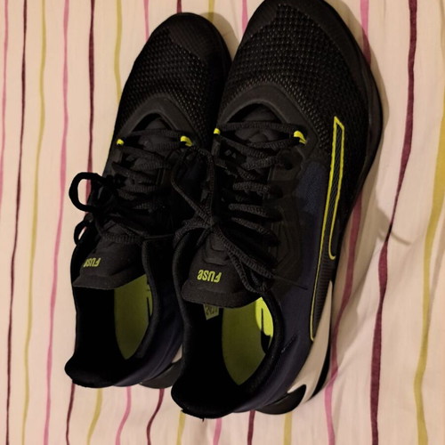 Puma Fuse 2.0 men's black sneakers size 45