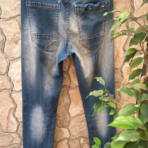 Blue denim pants like new