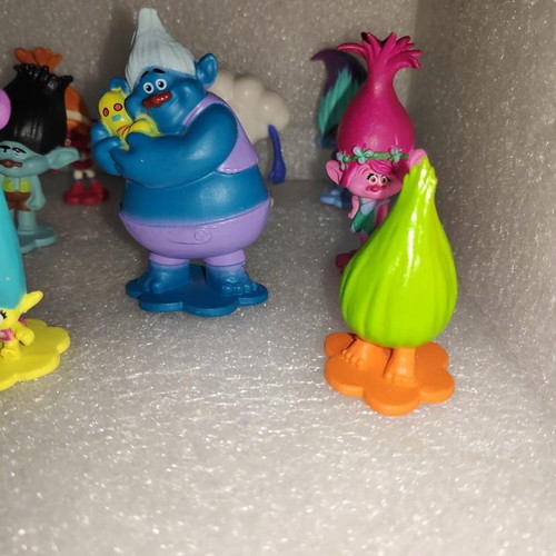 Trolls DreamWorks collectible figures set of 12 like new