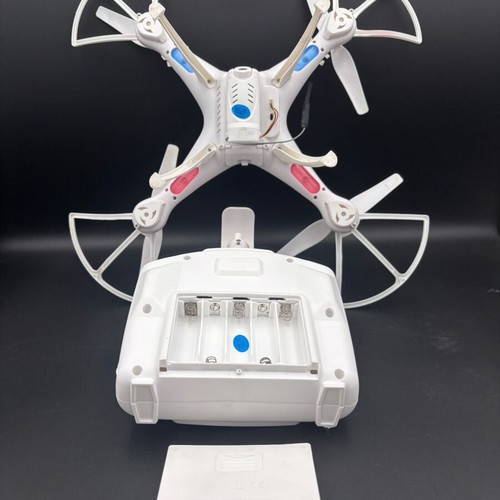 Leason LS-126 RC Quadcopter Drone used with white controller