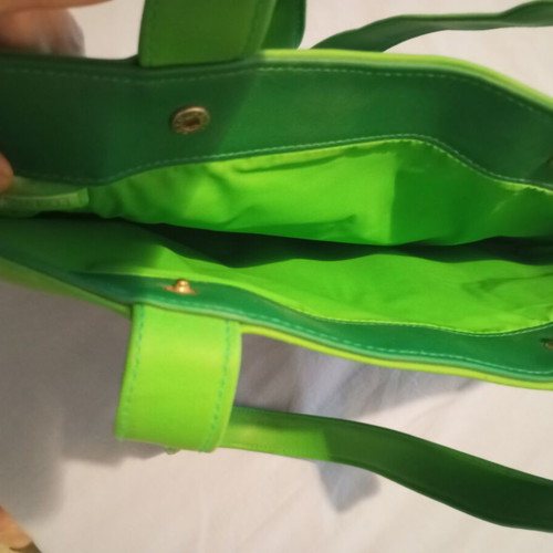 Nina Riccy vintage shoulder bag, leatherette, colorful shades