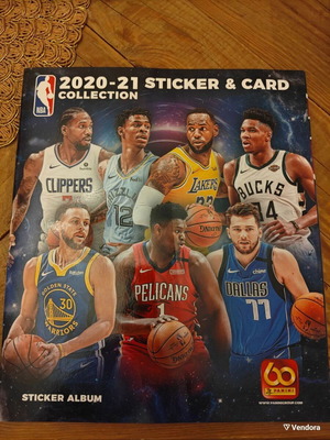Album Keno NBA 2020-2021 sticker collection