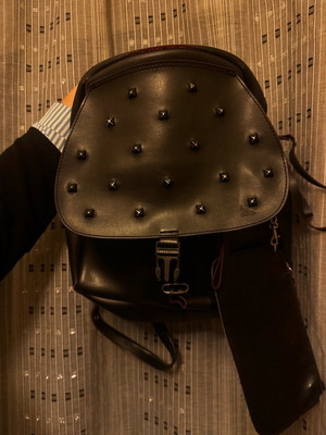 FRNC backpack bag used, black
