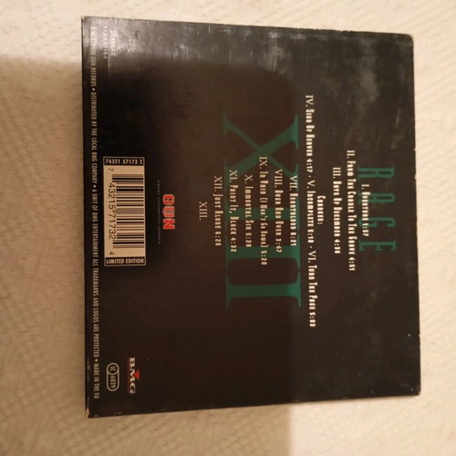 Rage XIII CD used, metal, minor cover defect