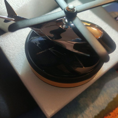 Aromatic solar helicopter for car new