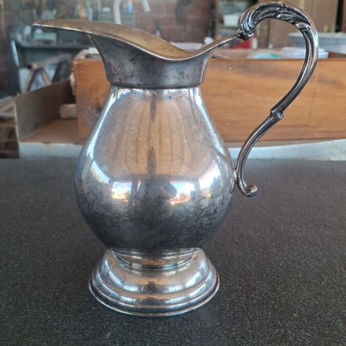 Silver-plated used, 17 cm height, Lambidis