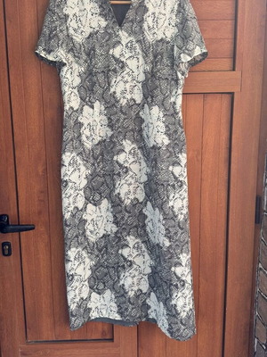 Windsmoor long silk dress like new, size 10, M/L