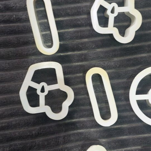 Pastry cutter set like new with numbers and letters