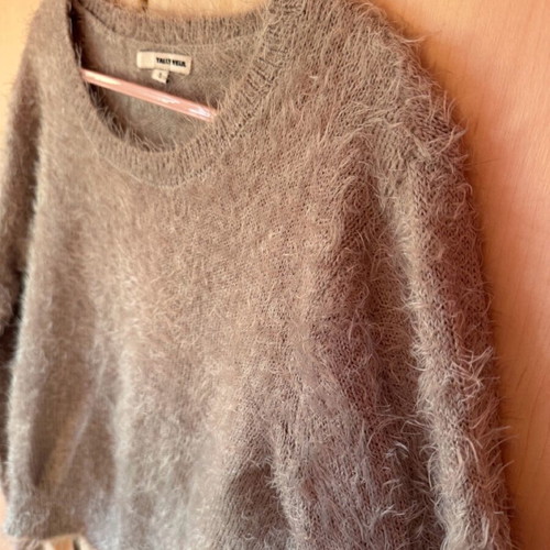 Soft sweater S like new, gray