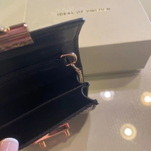 iDeal Of Sweden Mini Bag Black Croco New with Box