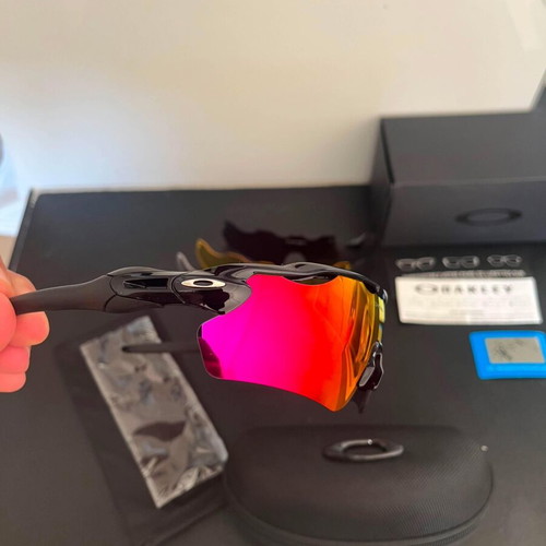 Oakley Radar EV Sunglasses new, full set with 4 lenses