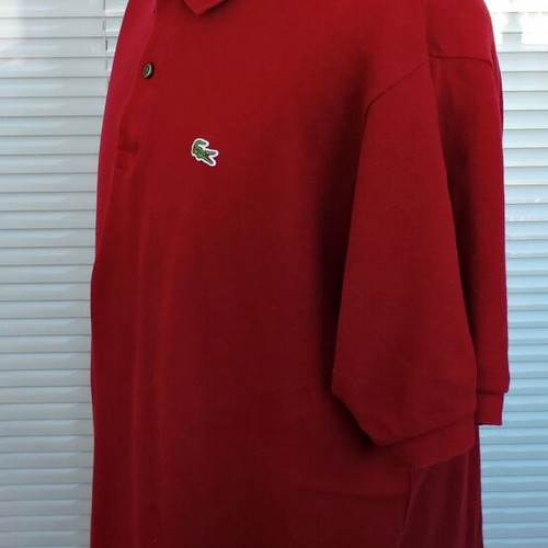 Lacoste Devanlay men's burgundy polo shirt XL F5191