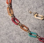 Glasses chain new, multicolored