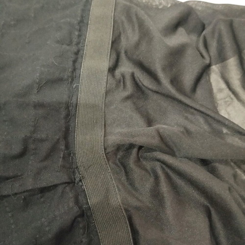 Zara mini skirt with pearls used, size M, black