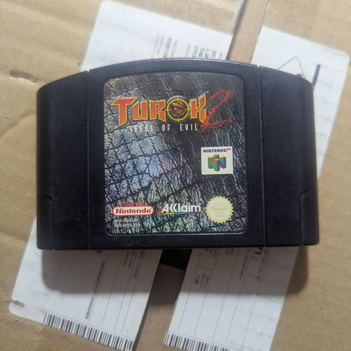 Turok 2 Seeds of Evil Nintendo 64 used