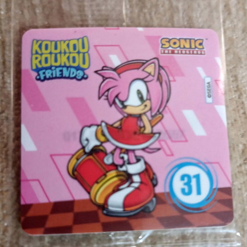 Koukouroukou Sonic Stickers pack of 12 sealed