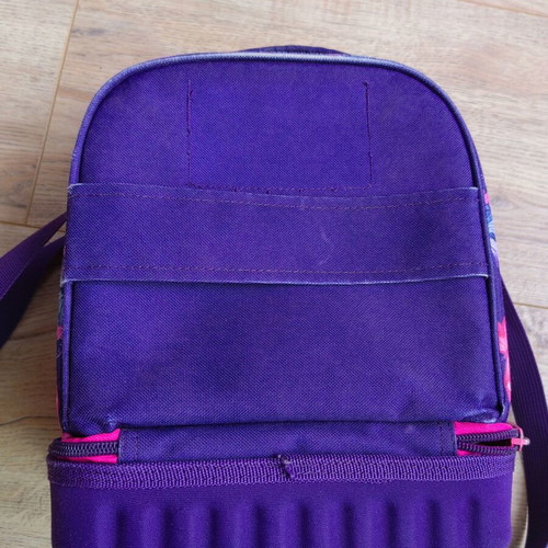 Must lunch bag used with butterflies