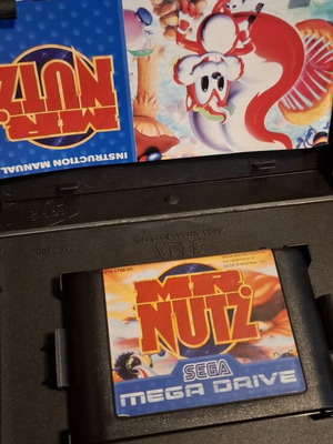Mr Nutz Sega Mega Drive game like new